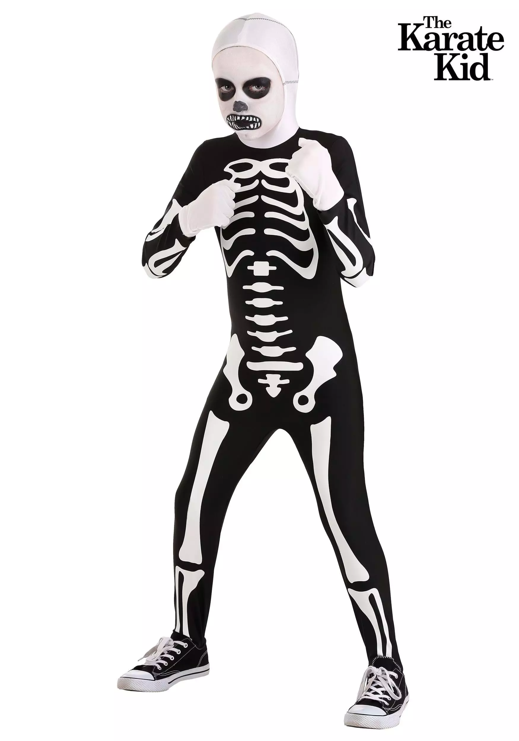 Fun Costumes Child Authentic Karate Kid Skeleton Suit 1 Fun Costumes Child Authentic Karate Kid Skeleton Suit