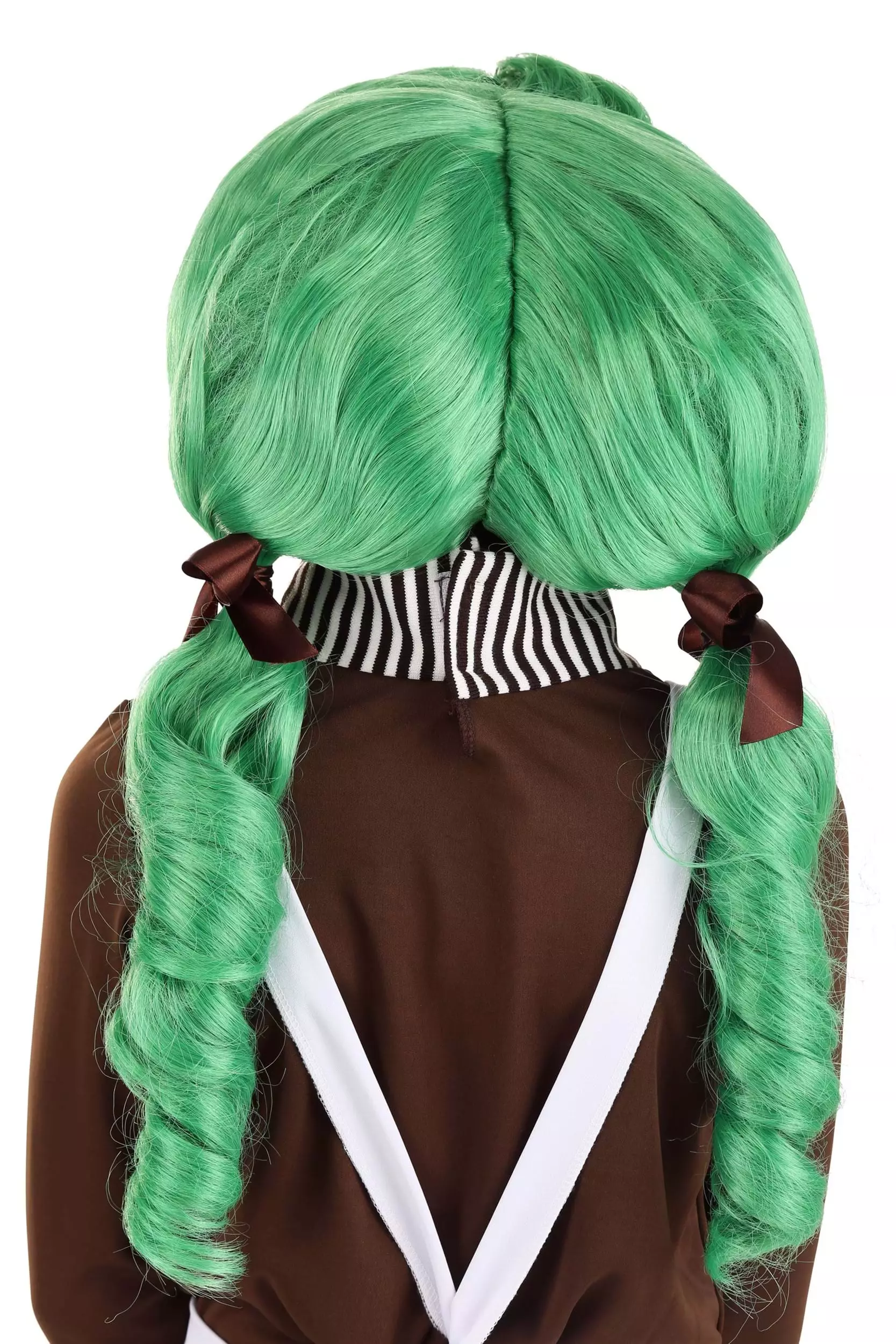 Partytime Costume & Lingerie (Yiwu) Factory Chocolate Factory Worker Green Wig For Girls 2 Partytime Costume & Lingerie (Yiwu) Factory Chocolate Factory Worker Green Wig For Girls - Image 2