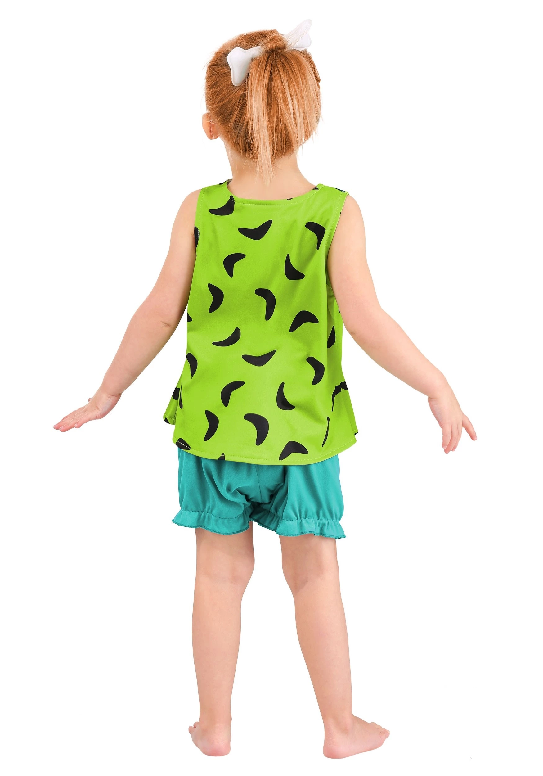 Jerry Leigh Classic Flintstones Pebbles Costume For Kids 2 Jerry Leigh Classic Flintstones Pebbles Costume For Kids - Image 2