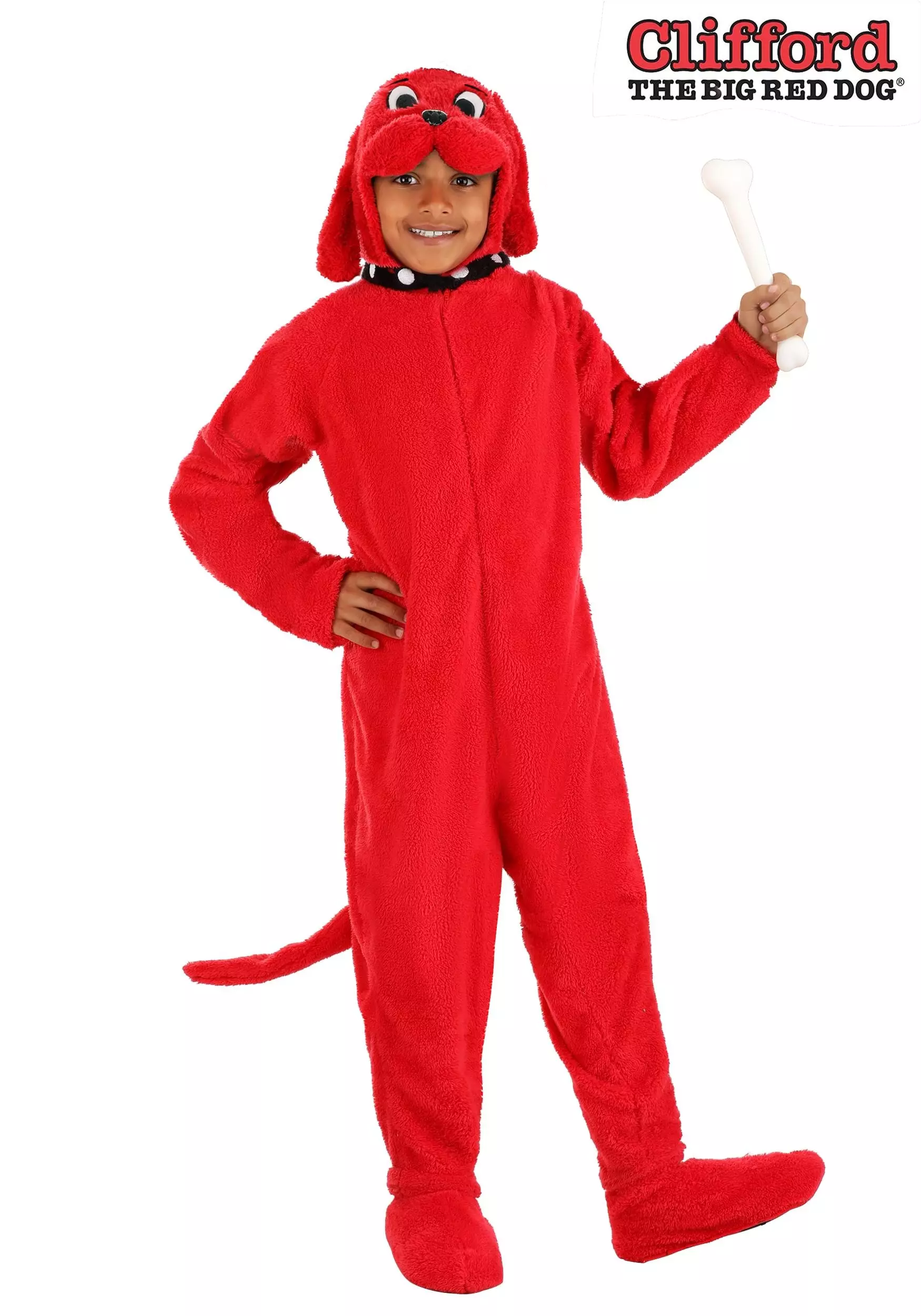 Seasons (HK) Ltd. Kid's Clifford The Big Red Dog Costume 1 Seasons (HK) Ltd. Kid's Clifford The Big Red Dog Costume