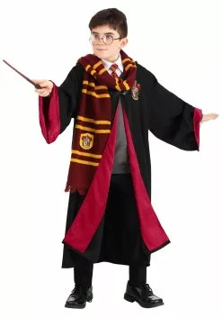Jerry Leigh Deluxe Kid's Harry Potter Costume -Scary Costumes store kids deluxe harry potter costume alt 4