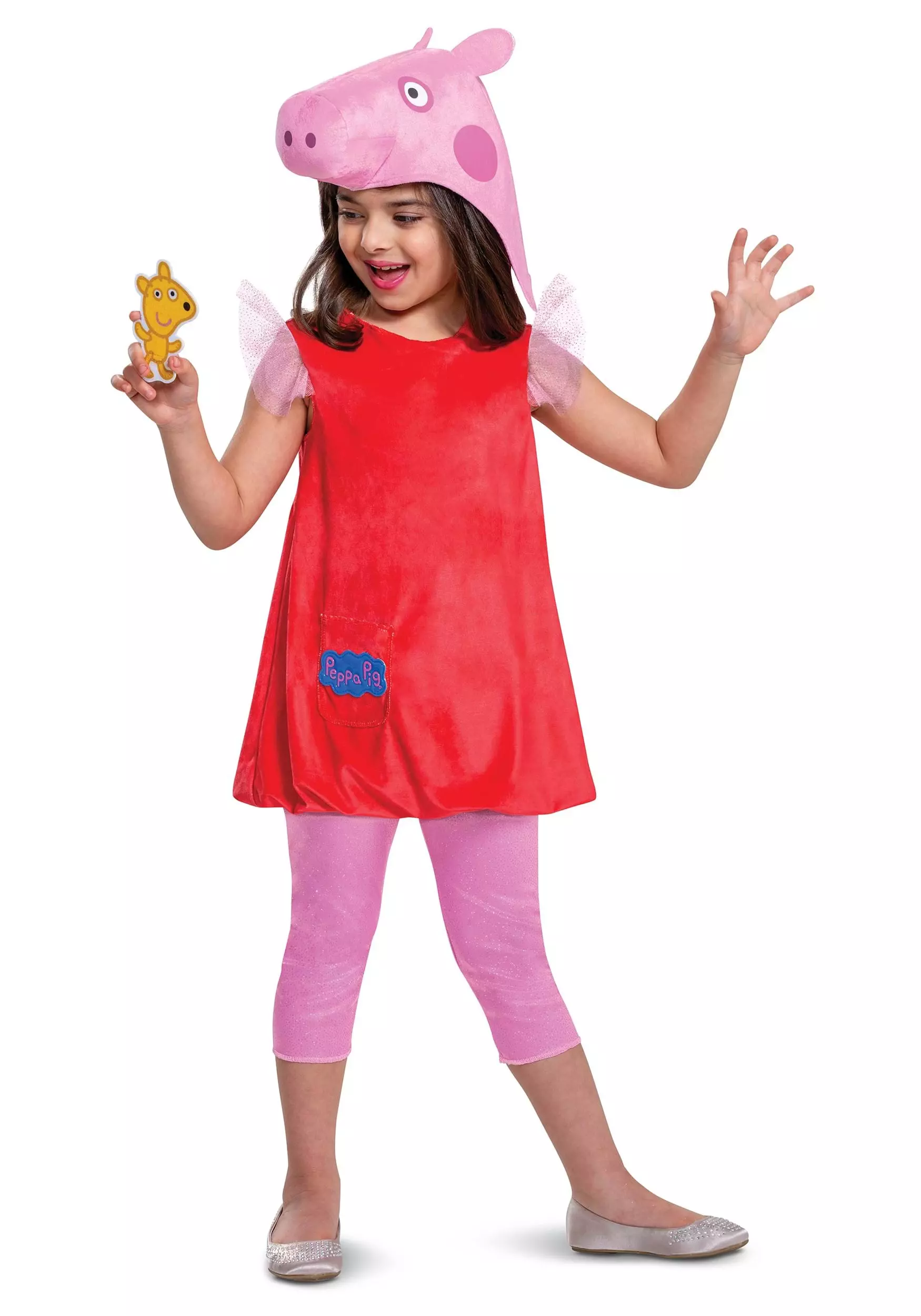 Disguise Peppa Pig Deluxe Costume For Kids 3 Disguise Peppa Pig Deluxe Costume For Kids - Image 3