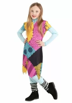 Armada Kid's Disney Nightmare Before Christmas Deluxe Sally Costume -Scary Costumes store kids deluxe sally costume alt 2