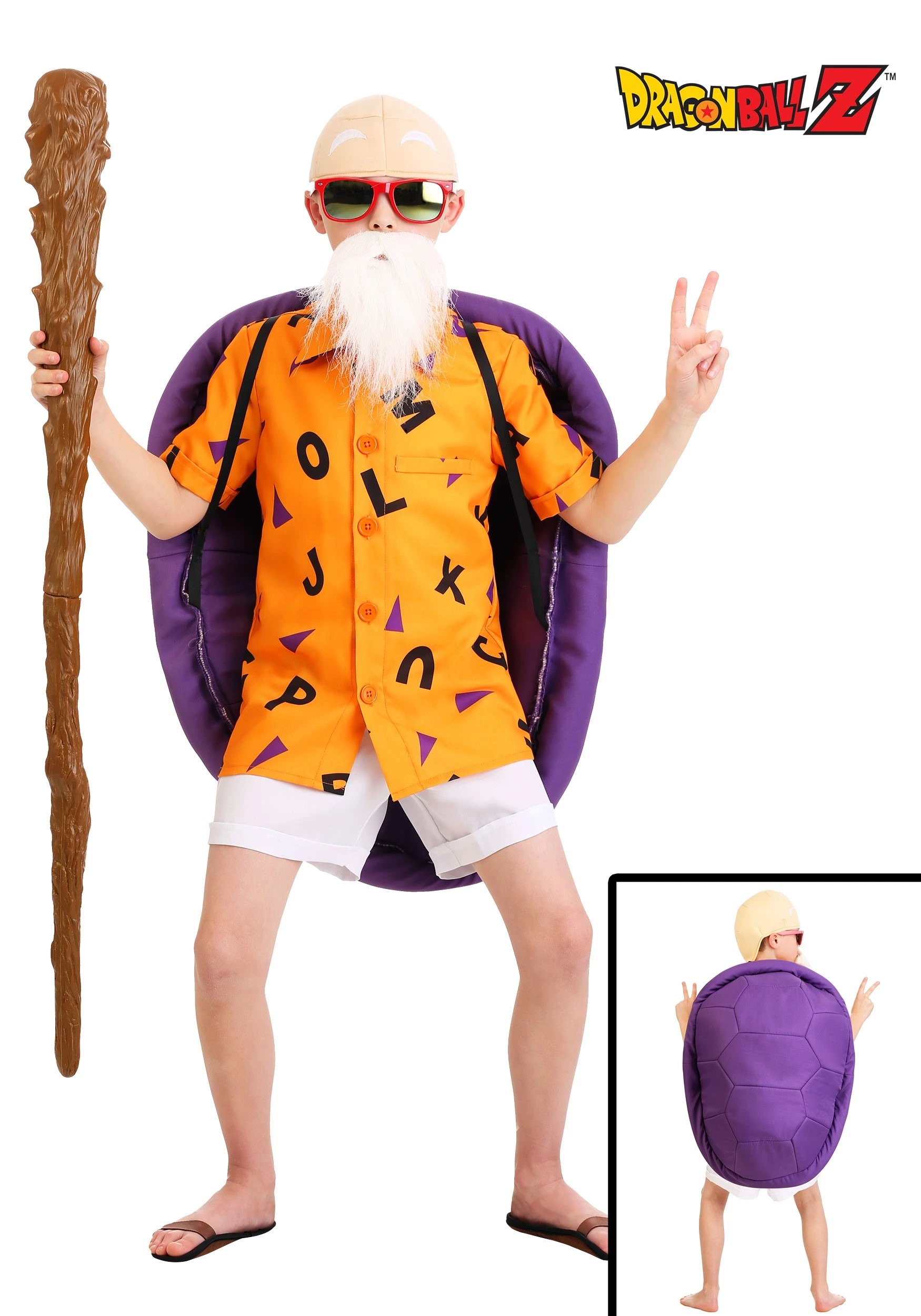 Fun Costumes Child Dragon Ball Z Master Roshi Costume 1 Fun Costumes Child Dragon Ball Z Master Roshi Costume