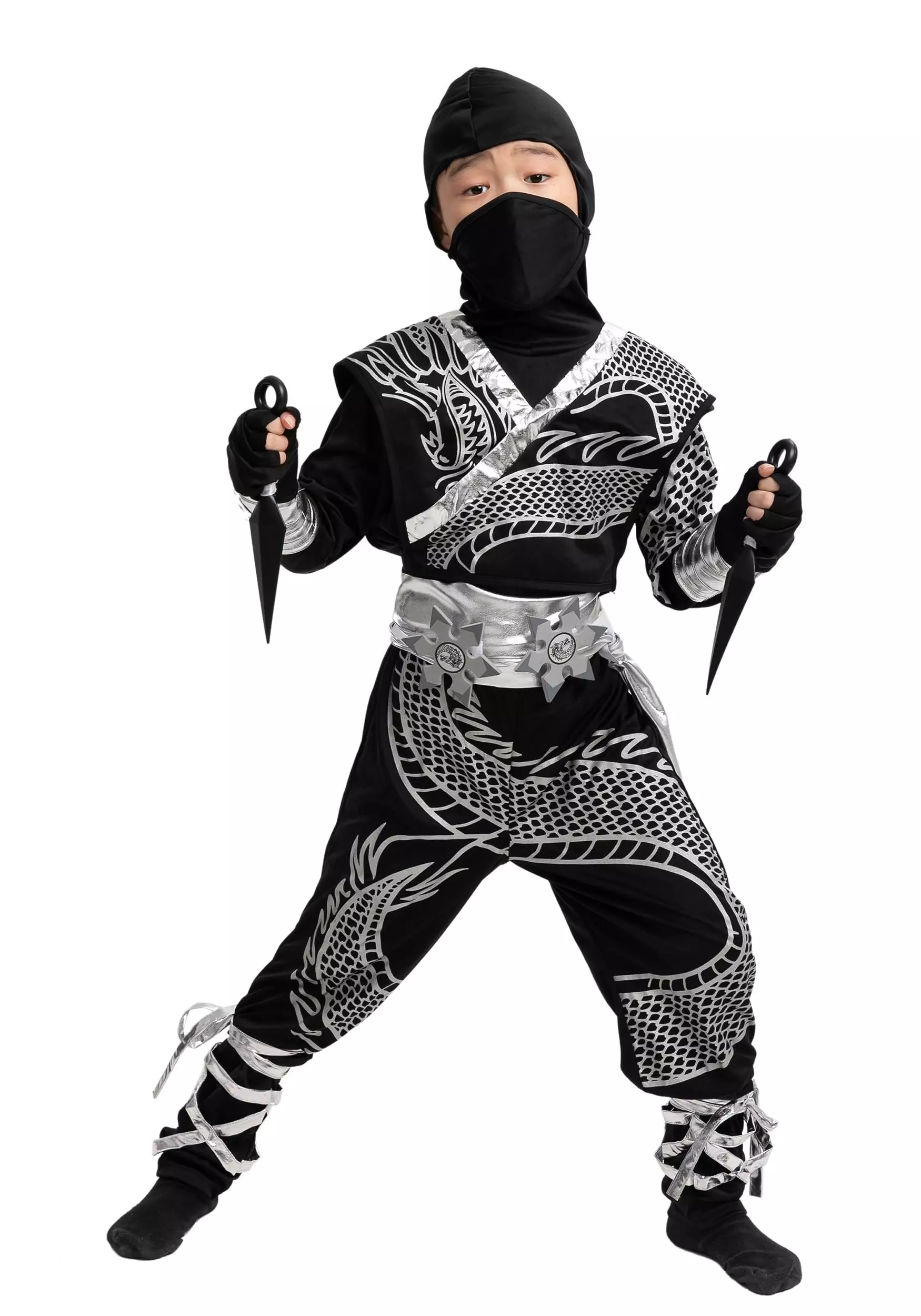 Joyin Dragon Ninja Costume For Kids 2 Joyin Dragon Ninja Costume For Kids - Image 2
