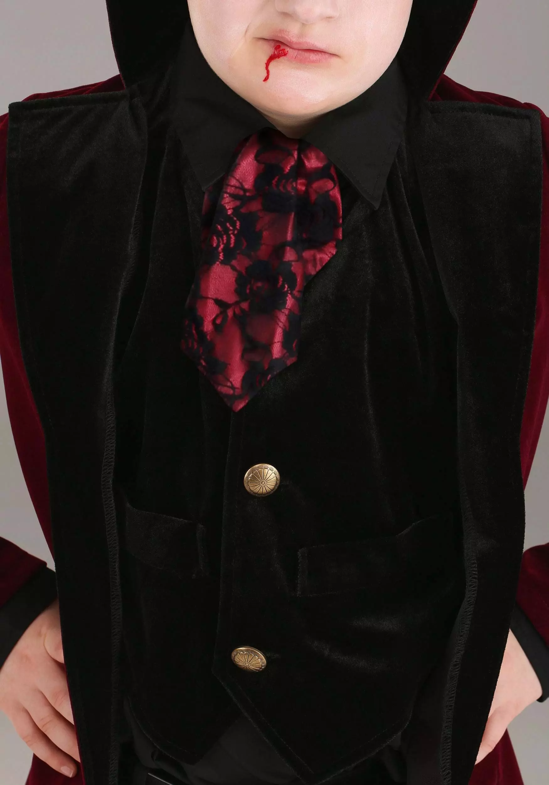 Fun Costumes Dreadful Vampire Costume For Boys 3 Fun Costumes Dreadful Vampire Costume For Boys - Image 3