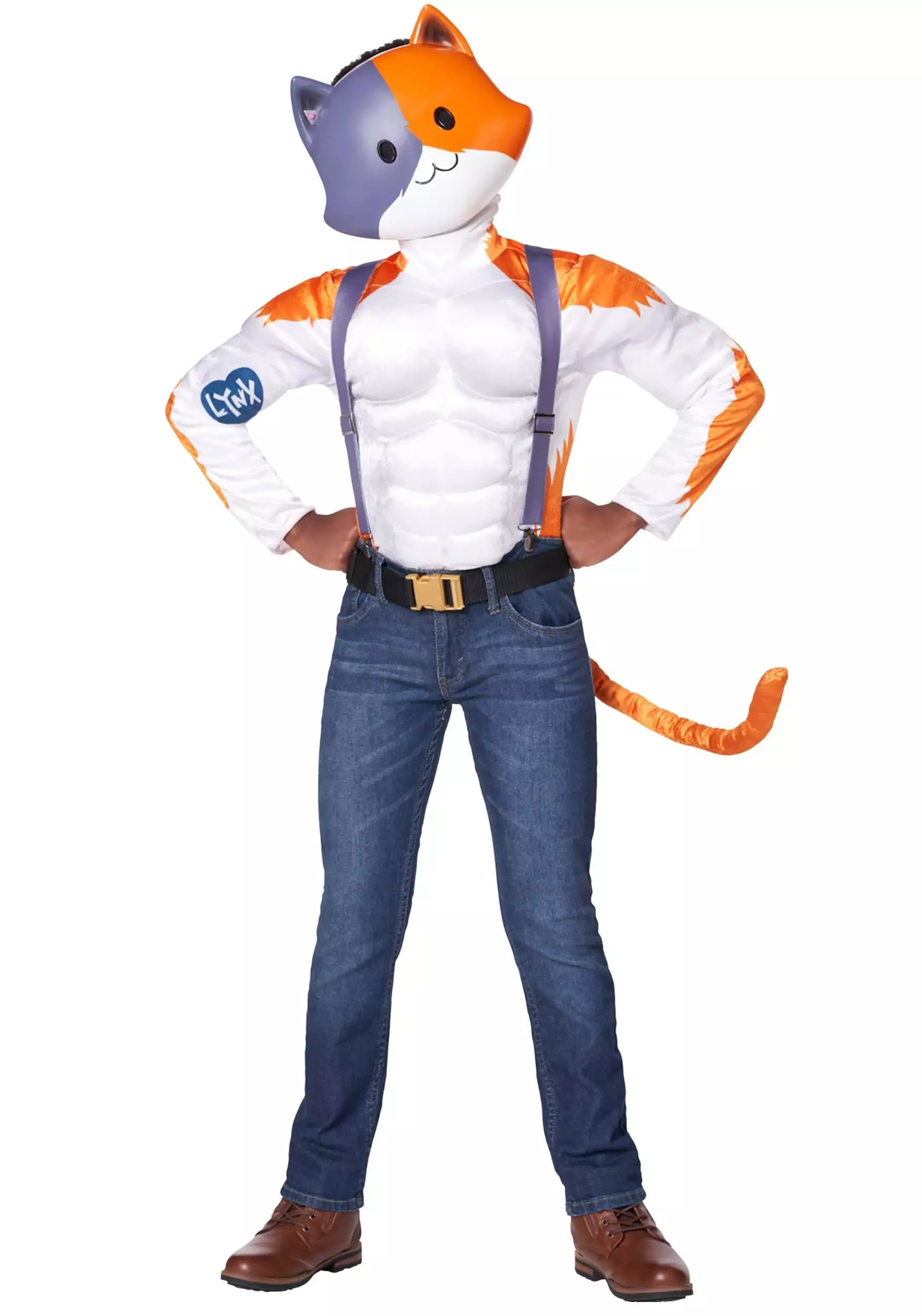 InSpirit Fortnite Meowscles Costume For Kids 1 InSpirit Fortnite Meowscles Costume For Kids
