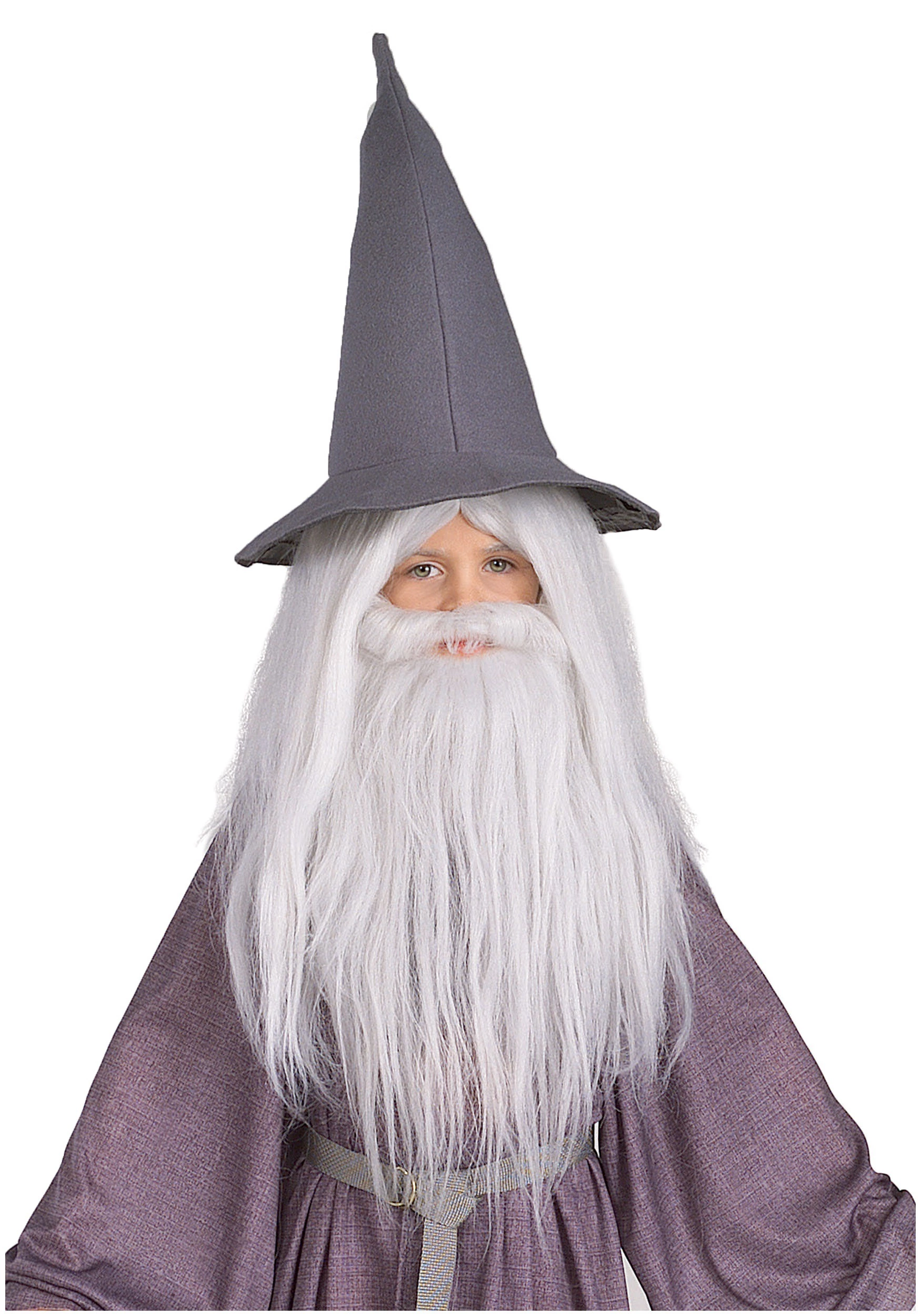 Rubies Costume Co. Inc Gandalf Beard And Wig Set For Kids 1 Rubies Costume Co. Inc Gandalf Beard And Wig Set For Kids