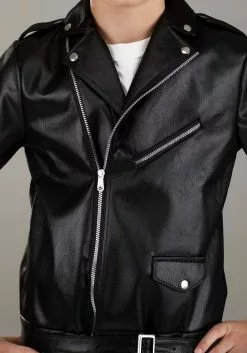 Seasons (HK) Ltd. Kid's Boys Grease Jacket 5 Seasons (HK) Ltd. Kid's Boys Grease Jacket -Scary Costumes store kids grease jacket alt 2
