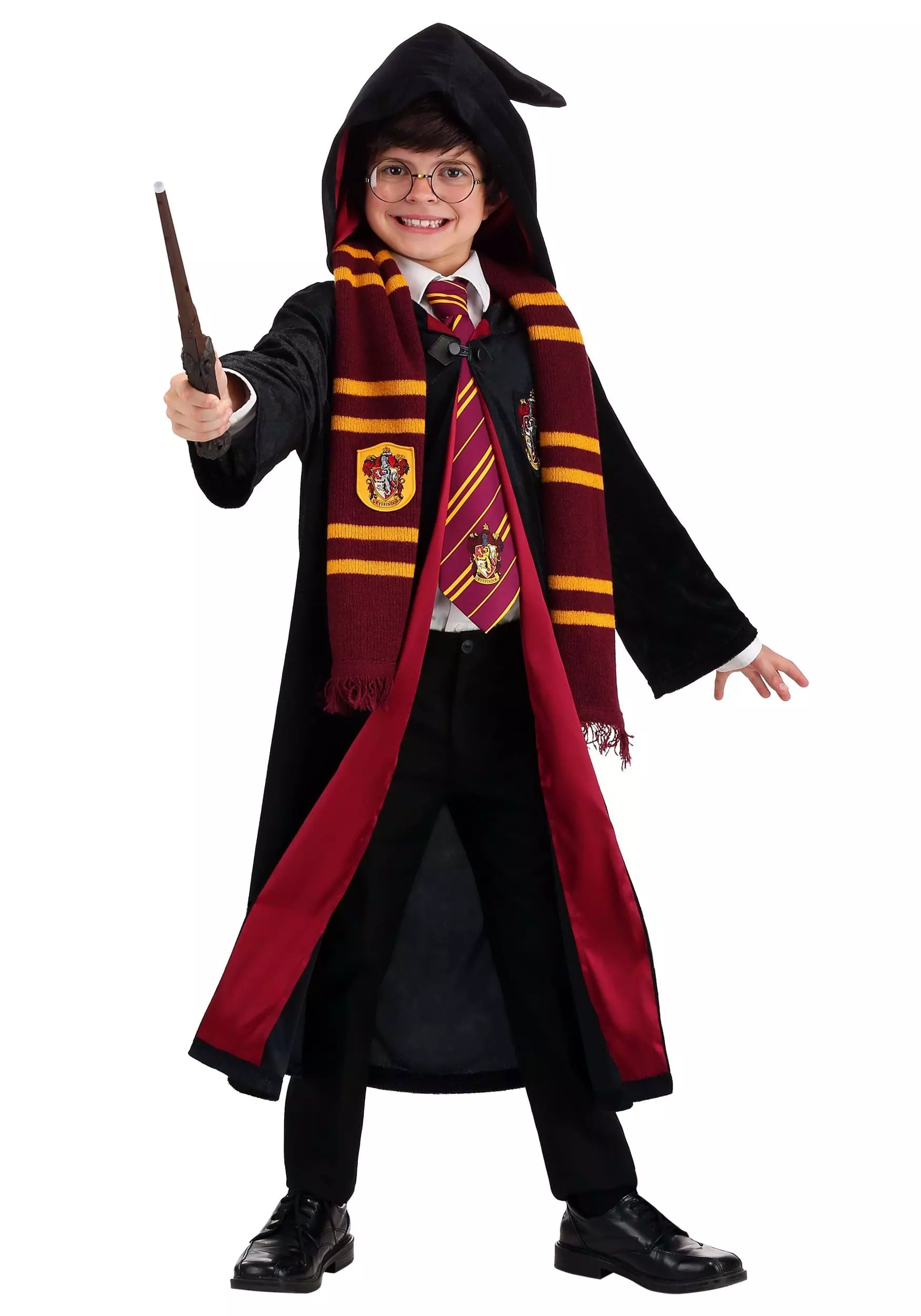 Jerry Leigh Harry Potter Deluxe Hermione Gryffindor Robe For Kids 7 Jerry Leigh Harry Potter Deluxe Hermione Gryffindor Robe For Kids - Image 7