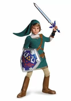 Disguise Kid's Prestige Link Costume 6 Disguise Kid's Prestige Link Costume -Scary Costumes store kids link prestige costume alt 2