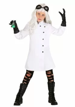 Fun Costumes Girls Mad Scientist Dress Costume For Kids