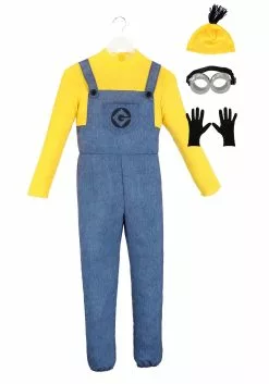 Jerry Leigh Exclusive Minion Costume For Kids -Scary Costumes store kids minion costume alt 5