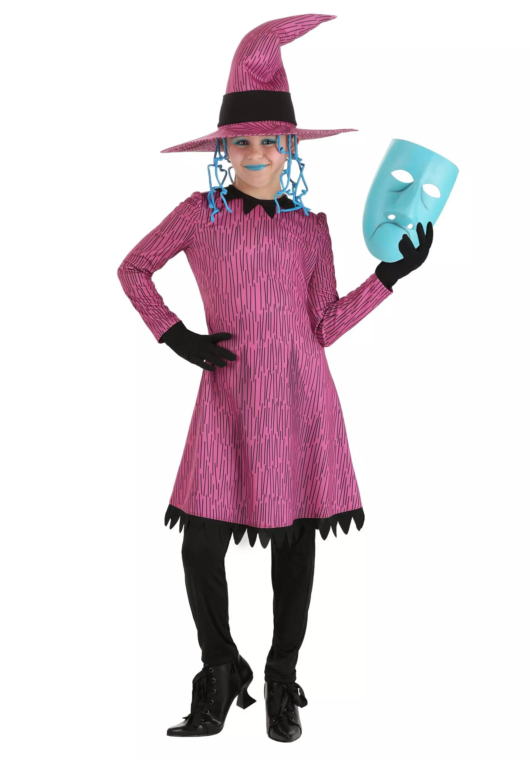 Fun Costumes Disney Nightmare Before Christmas Shock Costume For Girls 8 Fun Costumes Disney Nightmare Before Christmas Shock Costume For Girls - Image 8