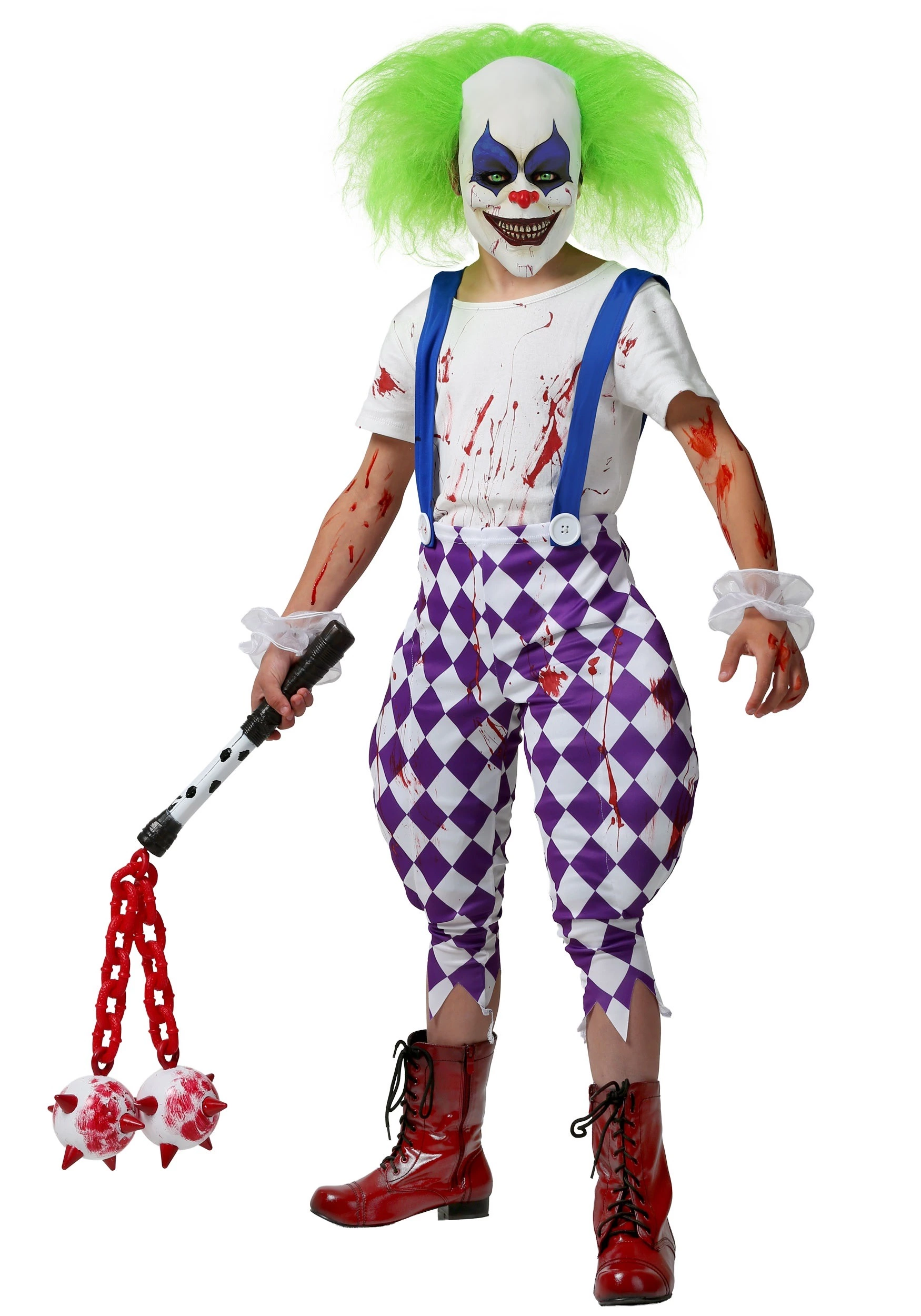 Partytime Costume & Lingerie (Yiwu) Factory Kid's Nightmare Clown Costume 1 Partytime Costume & Lingerie (Yiwu) Factory Kid's Nightmare Clown Costume