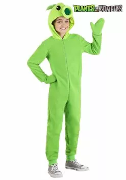 Fun Costumes Plants Vs Zombies Peashooter Kid's Onesie Costume