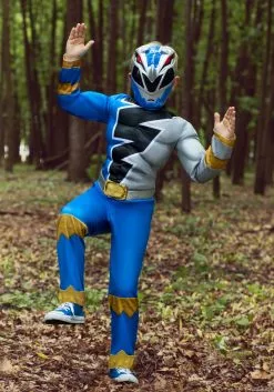 Disguise Power Rangers Dino Fury Blue Ranger Costume For Kids