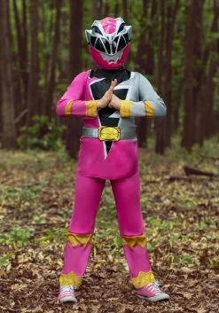 Disguise Power Rangers Dino Fury Pink Ranger Costume For Kids