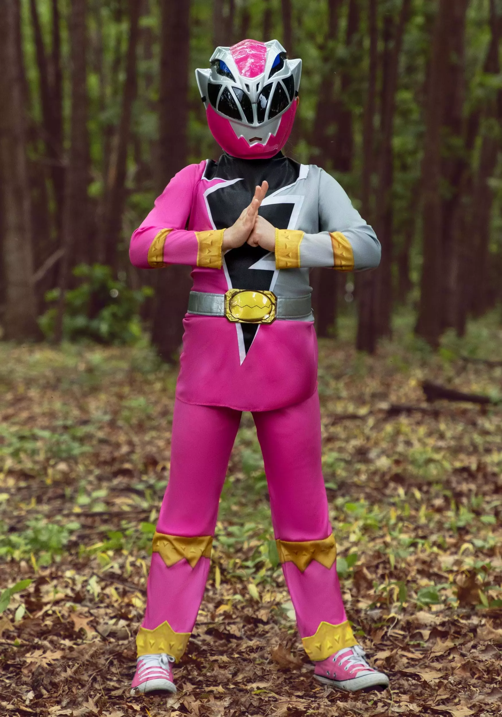 Disguise Power Rangers Dino Fury Pink Ranger Costume For Kids 1 Disguise Power Rangers Dino Fury Pink Ranger Costume For Kids