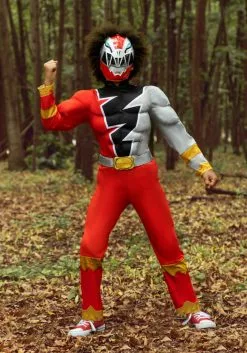 Disguise Power Rangers Dino Fury Red Ranger Costume For Kids