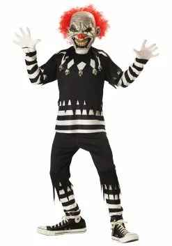 California Costume Collection Kids Psycho Clown Costume