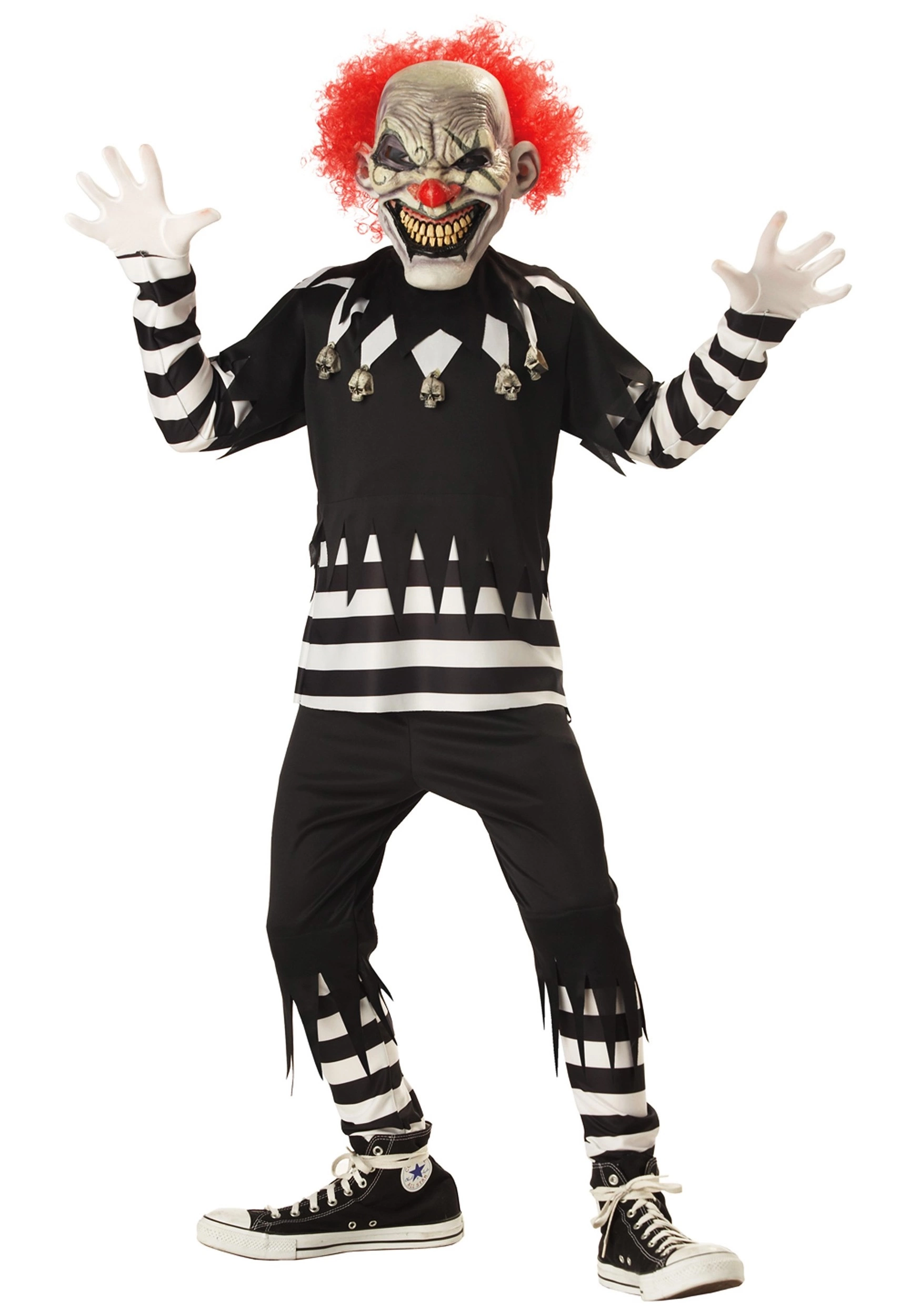 California Costume Collection Kids Psycho Clown Costume 1 California Costume Collection Kids Psycho Clown Costume