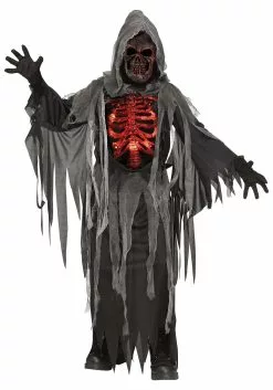Fun World Smoldering Reaper Costume For Kids