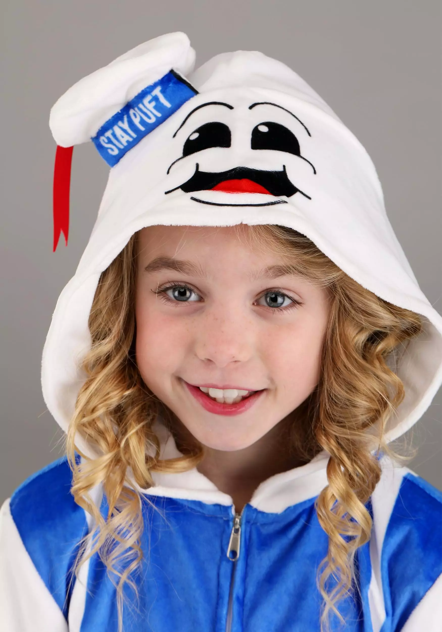 BigWan Apparel Co. Kid's Stay Puft Marshmallow Man Costume Onesie 2 BigWan Apparel Co. Kid's Stay Puft Marshmallow Man Costume Onesie - Image 2