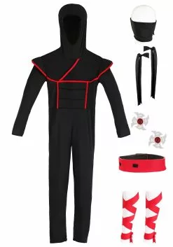 California Costume Collection Kids Stealth Ninja Costume -Scary Costumes store kids stealth ninja costume 6