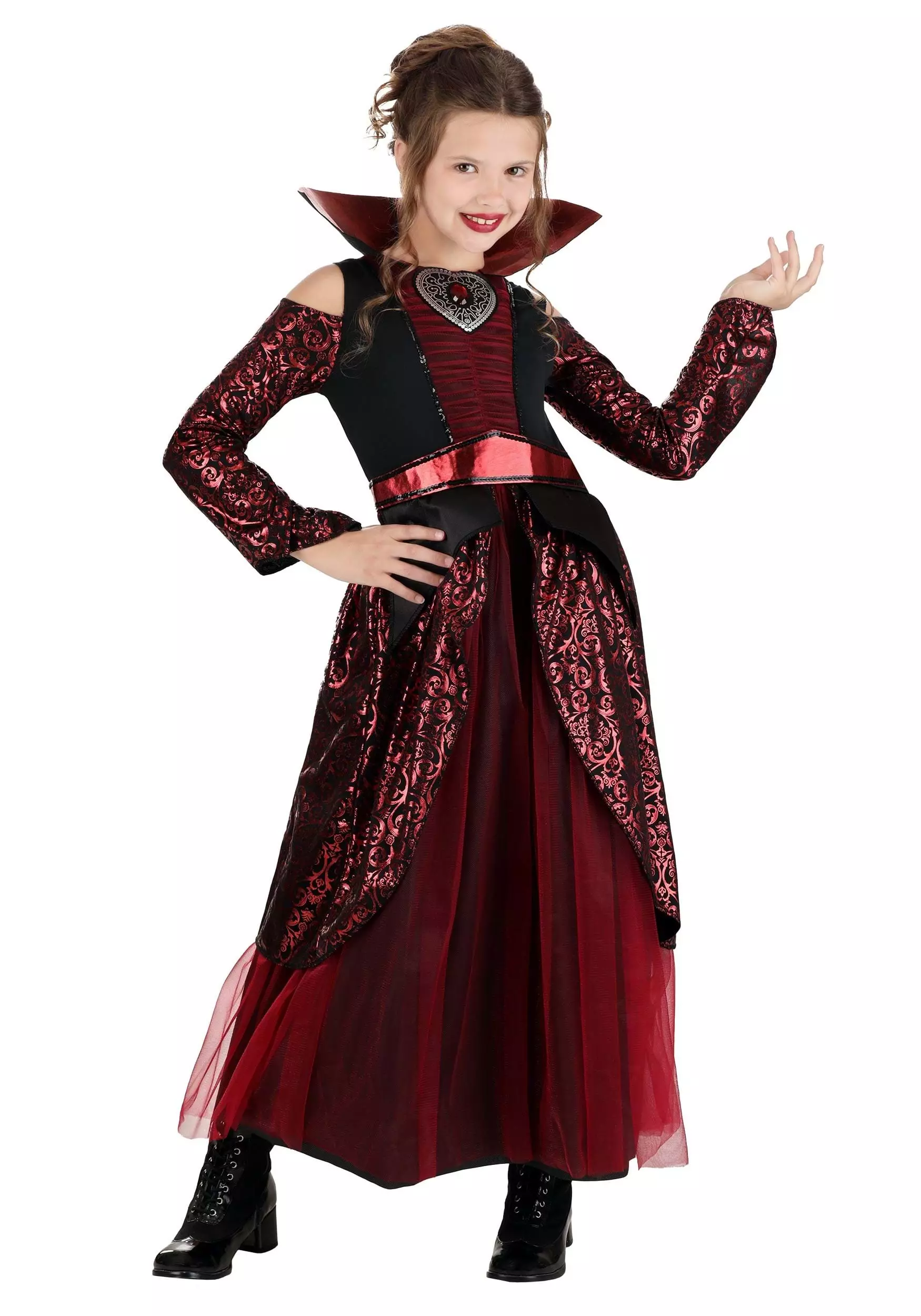 Seasons (HK) Ltd. Vampire Queen Costume Dress For Girls 1 Seasons (HK) Ltd. Vampire Queen Costume Dress For Girls