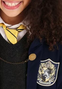 Elope Child Vintage Hogwarts Hufflepuff Robe 13 Elope Child Vintage Hogwarts Hufflepuff Robe -Scary Costumes store kids vintage hogwarts hufflepuff robe alt 5