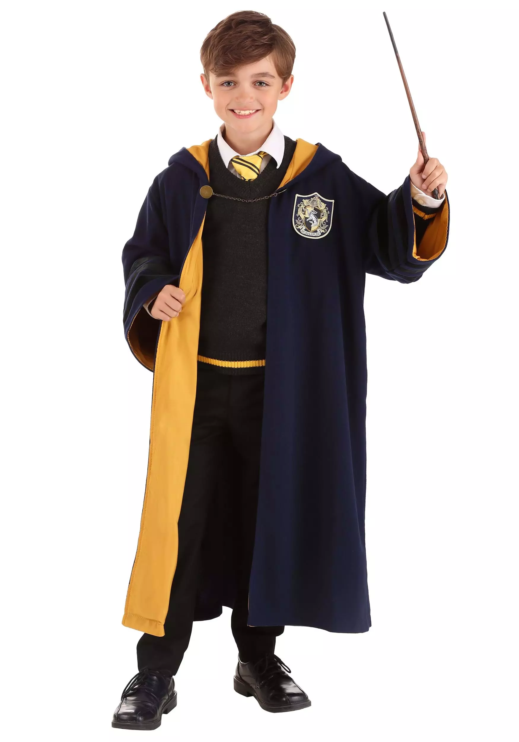 Elope Child Vintage Hogwarts Hufflepuff Robe 8 Elope Child Vintage Hogwarts Hufflepuff Robe - Image 8