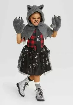 The Wholesale Group Werewolf Dress Kids Costume