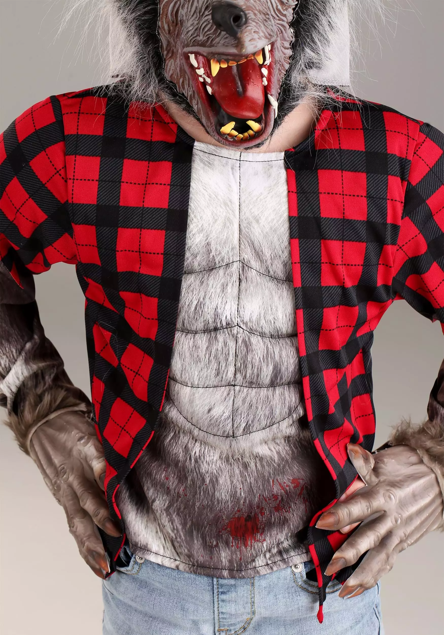 LF Products Pte. Ltd. Wily Werewolf Costume For Kids 4 LF Products Pte. Ltd. Wily Werewolf Costume For Kids - Image 4
