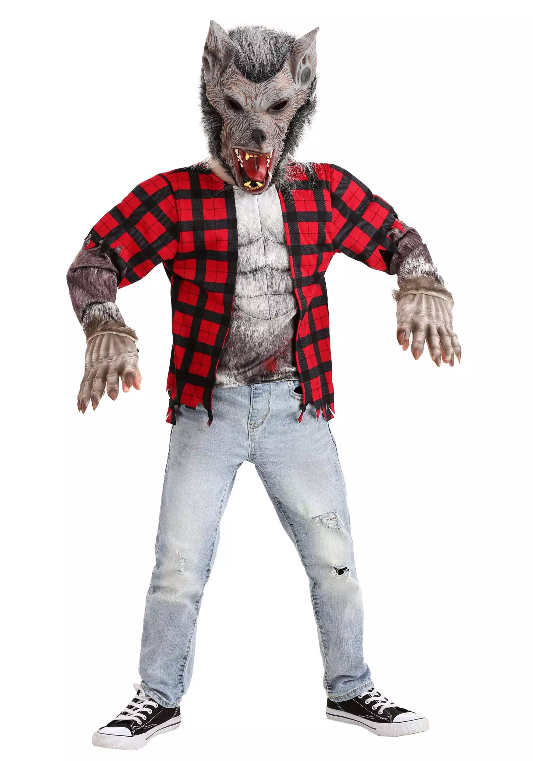 LF Products Pte. Ltd. Wily Werewolf Costume For Kids 1 LF Products Pte. Ltd. Wily Werewolf Costume For Kids