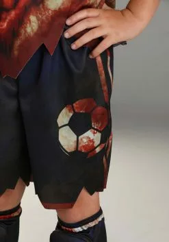 Fun Costumes Zombie Soccer Player Costume For Kids -Scary Costumes store kids zombie soccer player costume alt 4