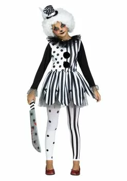 Fun World Girls Killer Clown Costume