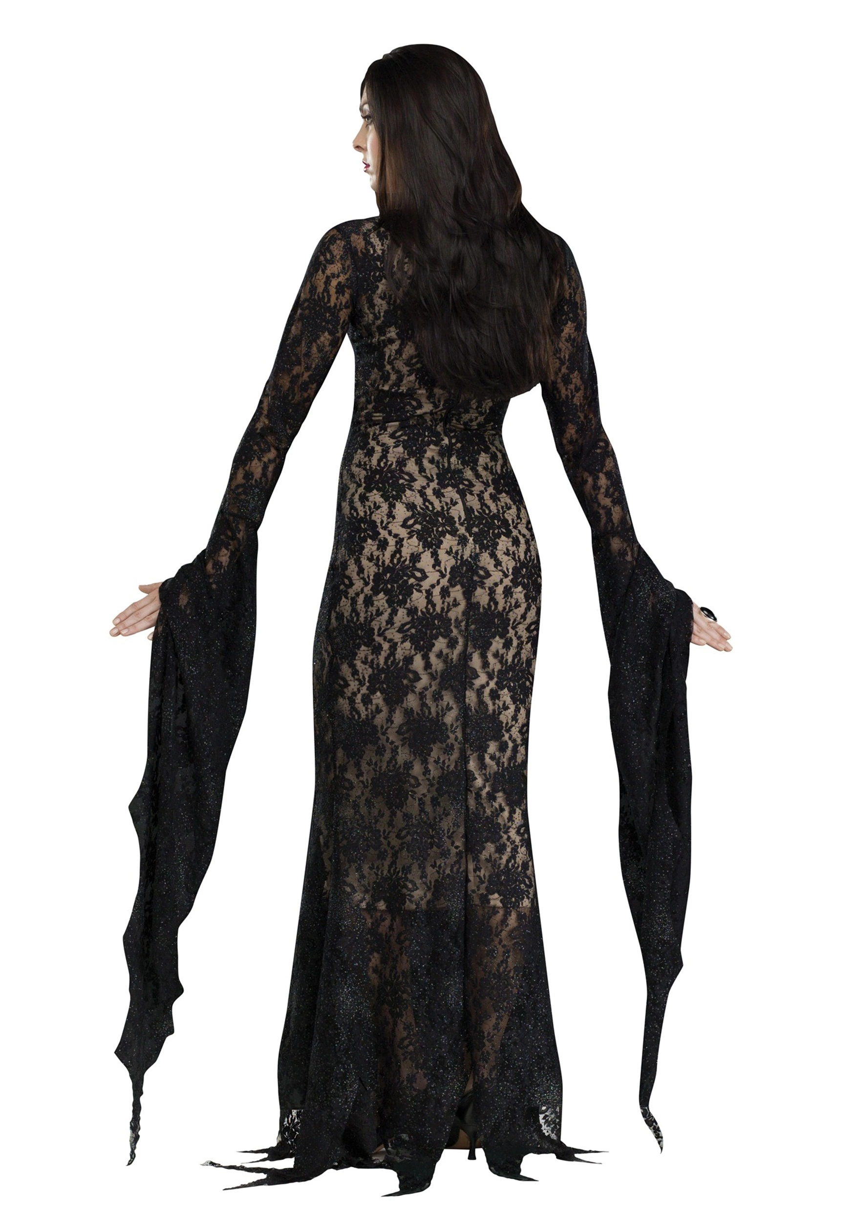 Fun World Lace Miss Darkness Adult Costume 2 Fun World Lace Miss Darkness Adult Costume - Image 2