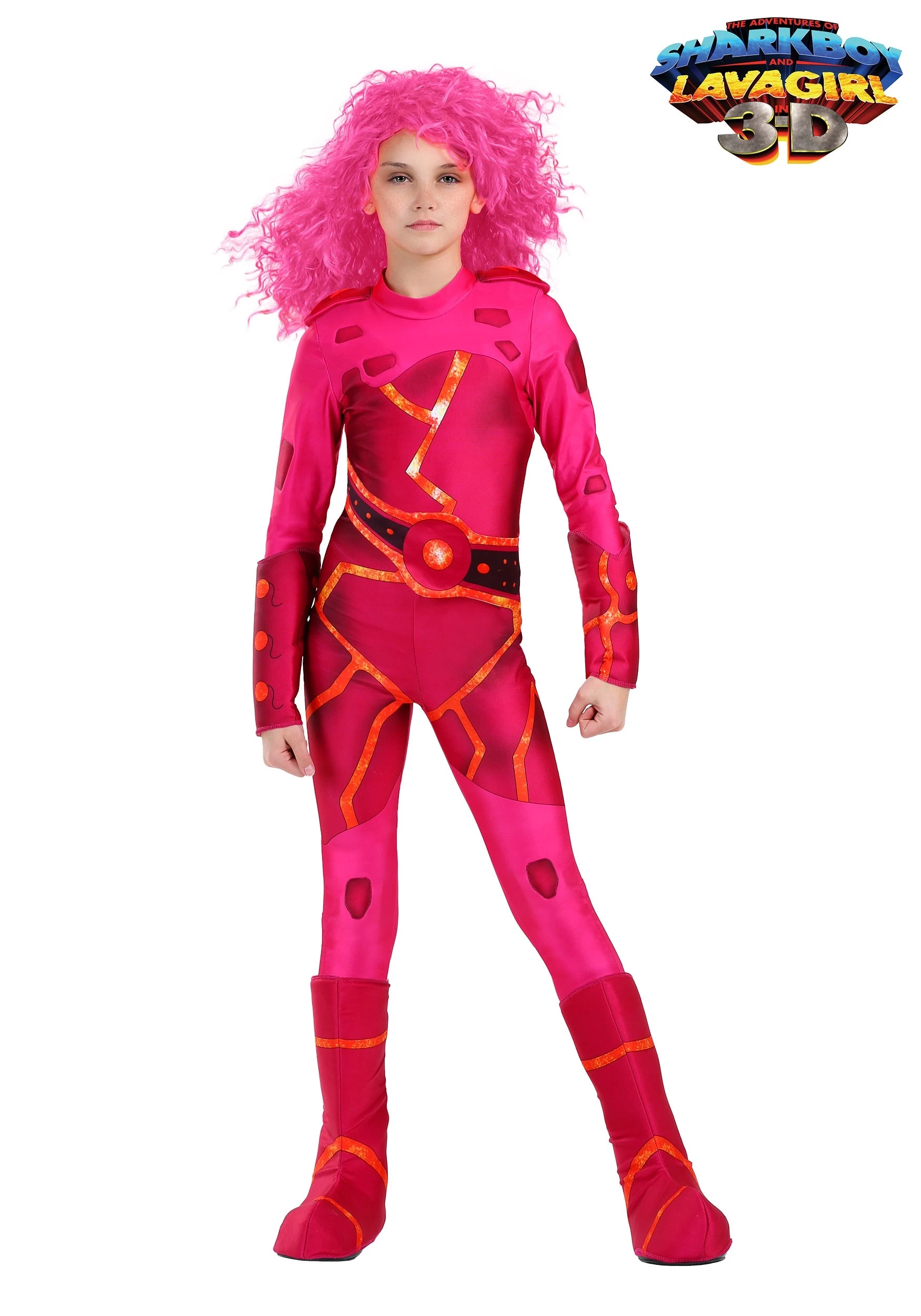 Fun Costumes Lavagirl Girls Costume 1 Fun Costumes Lavagirl Girls Costume