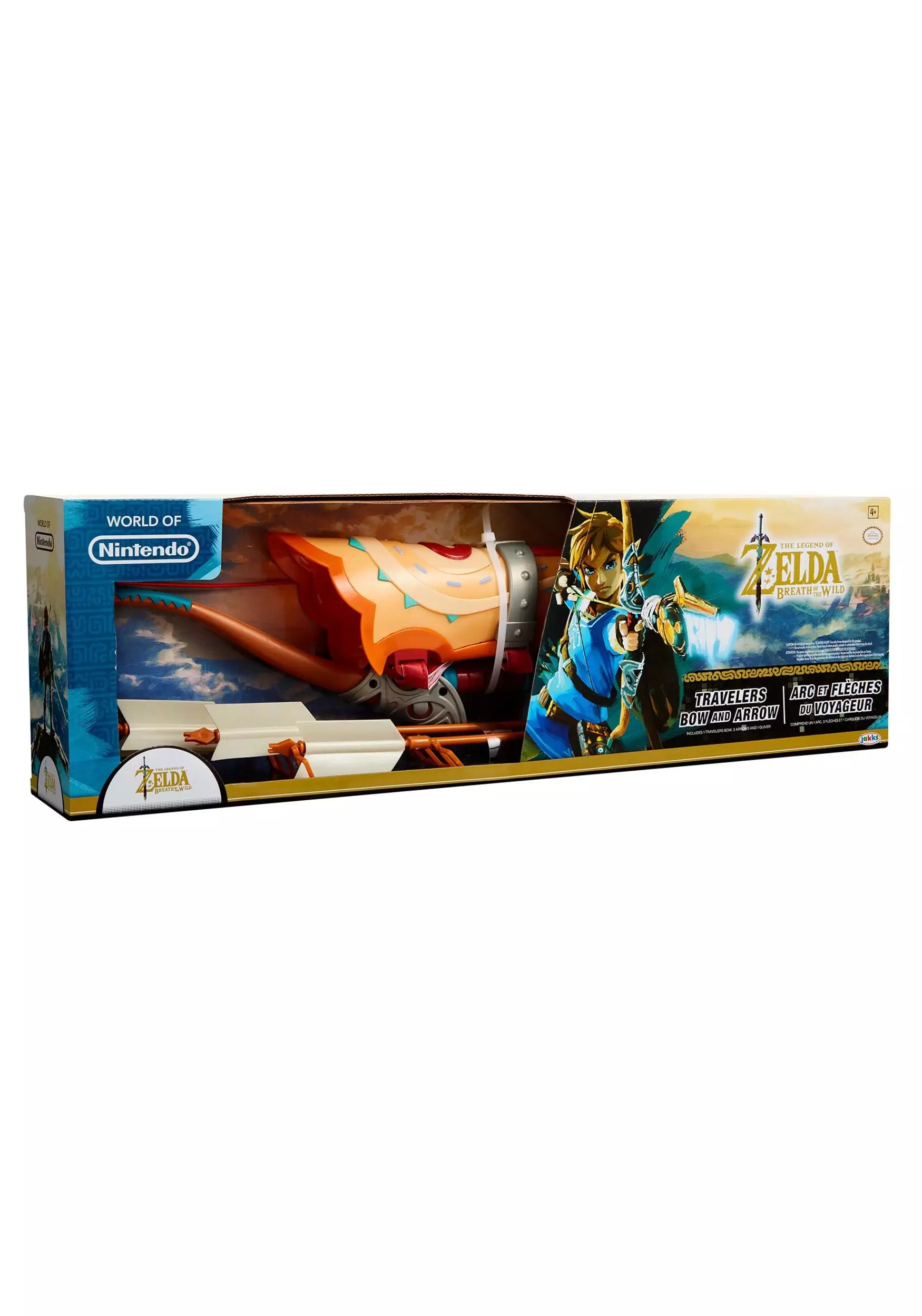 JAKKS PACIFIC Legend Of Zelda Breath Of The Wild Traveler's Bow & Arrow Accessory 5 JAKKS PACIFIC Legend Of Zelda Breath Of The Wild Traveler's Bow & Arrow Accessory - Image 5
