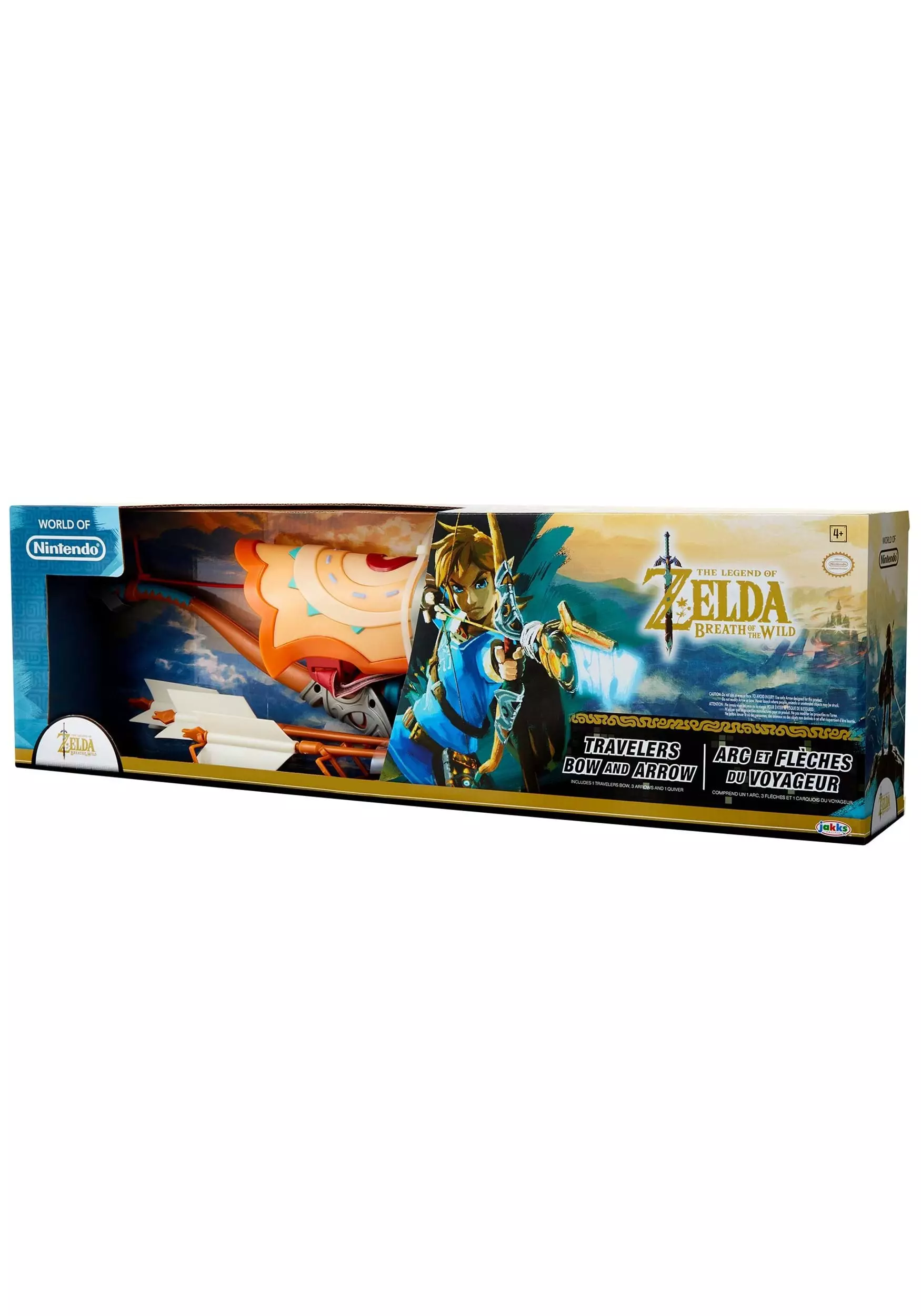 JAKKS PACIFIC Legend Of Zelda Breath Of The Wild Traveler's Bow & Arrow Accessory 6 JAKKS PACIFIC Legend Of Zelda Breath Of The Wild Traveler's Bow & Arrow Accessory - Image 6