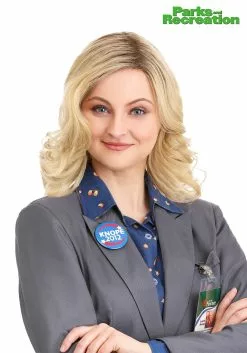 Partytime Costume & Lingerie (Yiwu) Factory Parks And Recreation Leslie Knope Wig