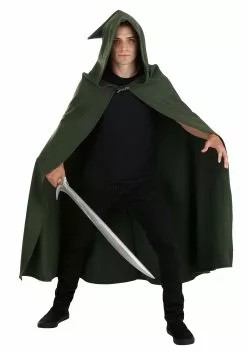Armada Adult Lord Of The Rings Premium Elven Cloak -Scary Costumes store lord of the rings adult premium elven cloak alt 3