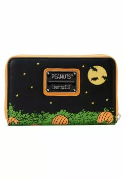 Loungefly Peanuts Great Pumpkin Snoopy Zip Around Wallet Accessory -Scary Costumes store loungefly peanuts great pumpkin snoopy ziparound w alt 2