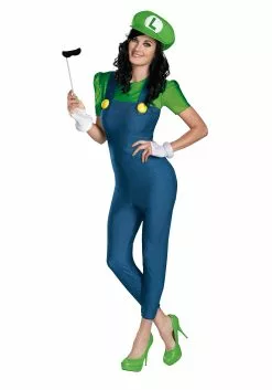 Disguise Women's Deluxe Luigi Costume