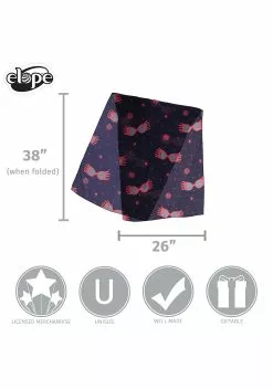 Elope Luna Lovegood Spectrespecs Purple Lightweight Scarf 8 Elope Luna Lovegood Spectrespecs Purple Lightweight Scarf -Scary Costumes store luna lovegood spectrespecs lightweight scarf alt 3