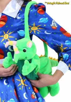 Partytime Costume & Lingerie (Yiwu) Factory Magic School Bus Liz Lizard Stuffed Purse