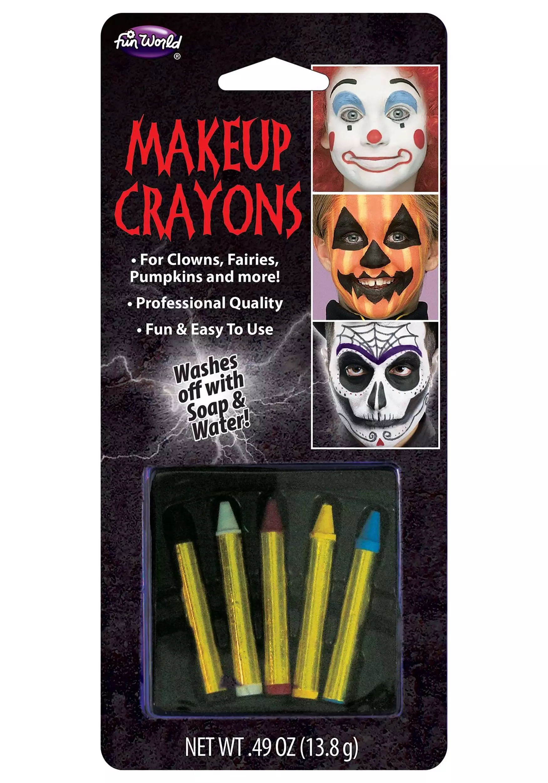 Fun World Makeup Crayon Kits 1 Fun World Makeup Crayon Kits