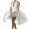 California Costume Collection Marilyn Monroe Deluxe White Halter Dress Costume