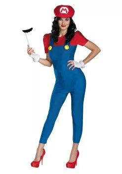Disguise Women's Deluxe Mario Costume